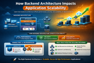 How Backend Architecture Impacts Application Scalability